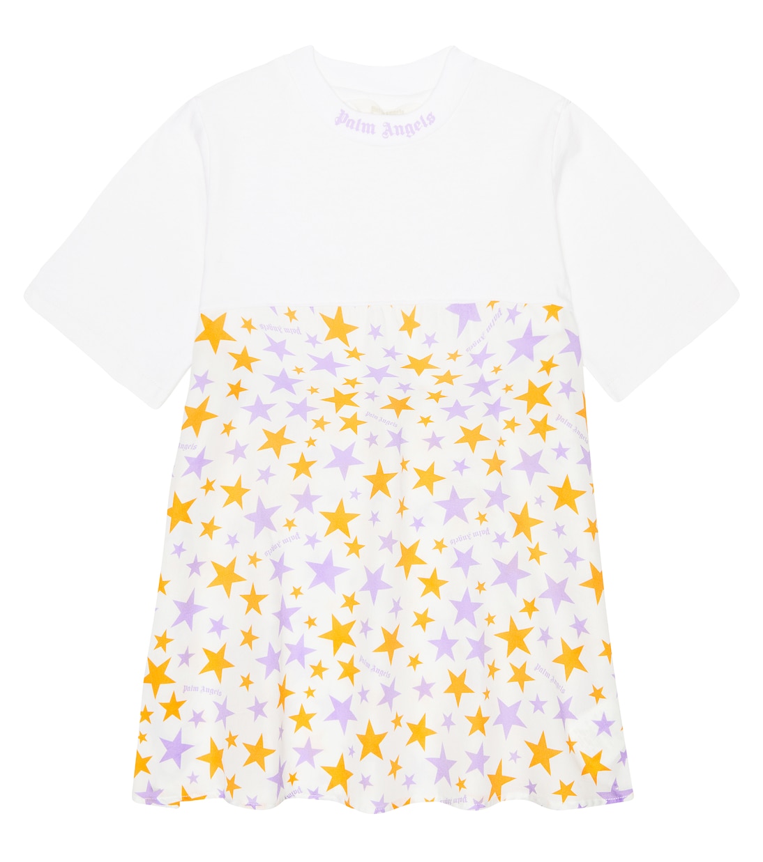 Abito in cotone con stampa | Palm Angels Kids