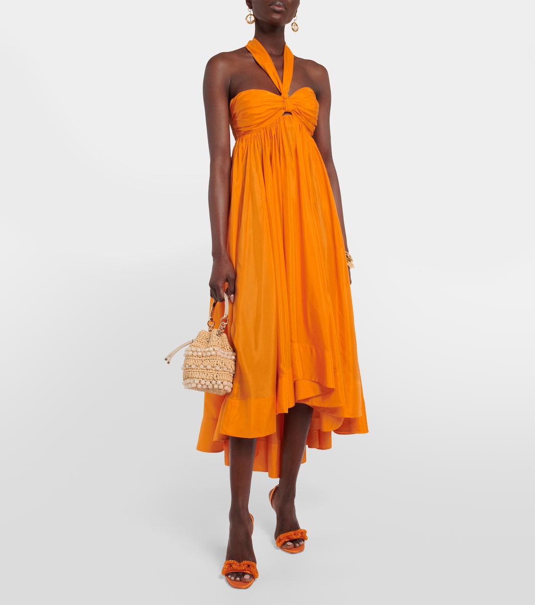 Midikleid Halcyon aus Seide | Zimmermann