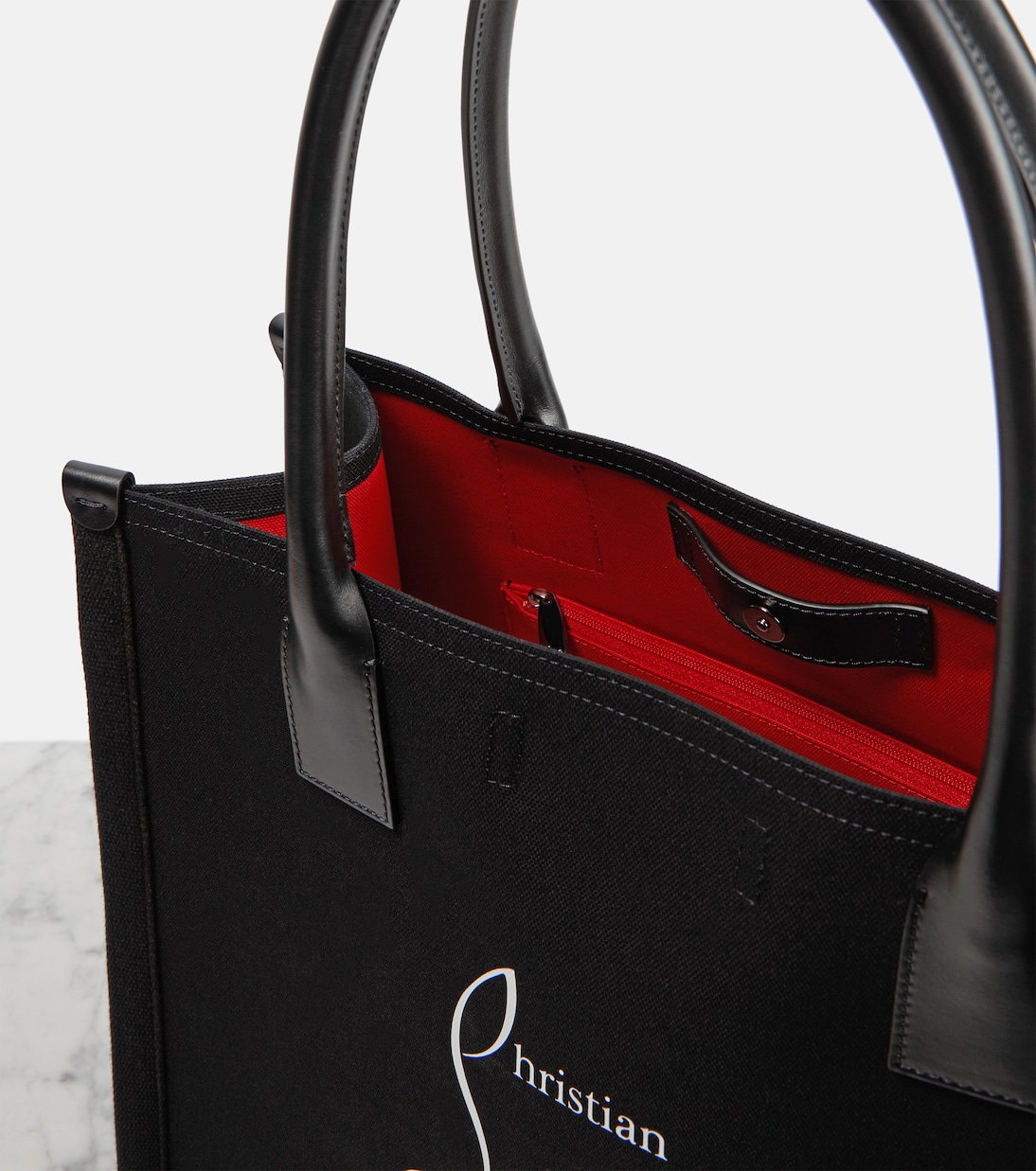 Borsa Nastroloubi Large in canvas | Christian Louboutin