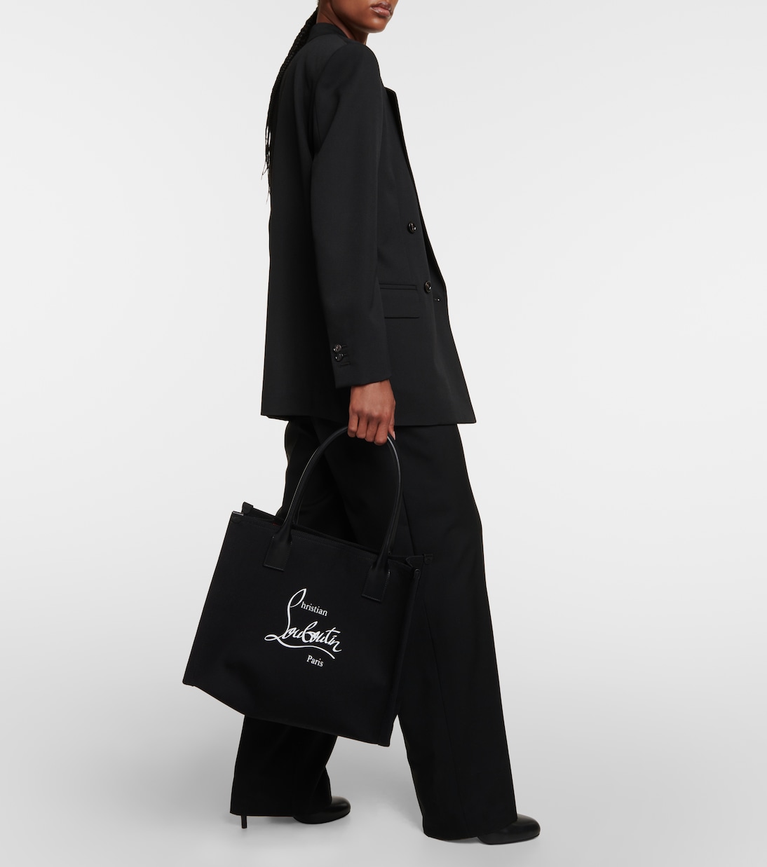Borsa Nastroloubi Large in canvas | Christian Louboutin