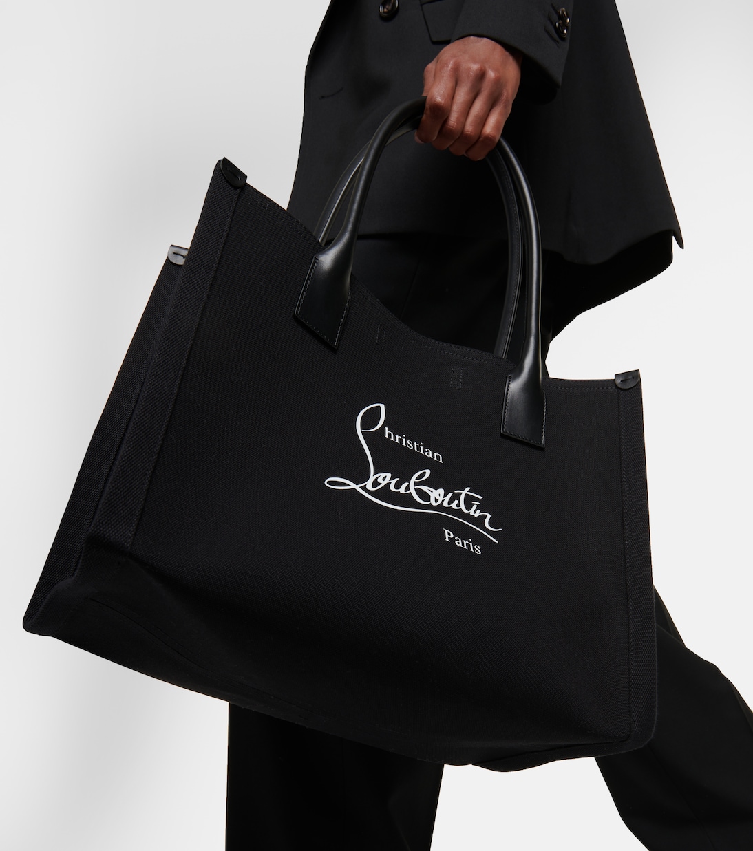 Borsa Nastroloubi Large in canvas | Christian Louboutin