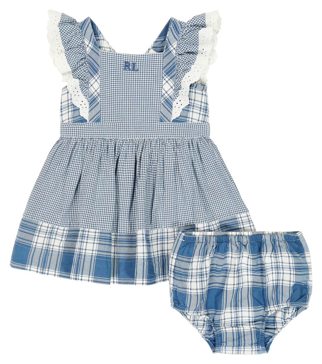 Bebé - vestido de algodón a cuadros | Polo Ralph Lauren Kids
