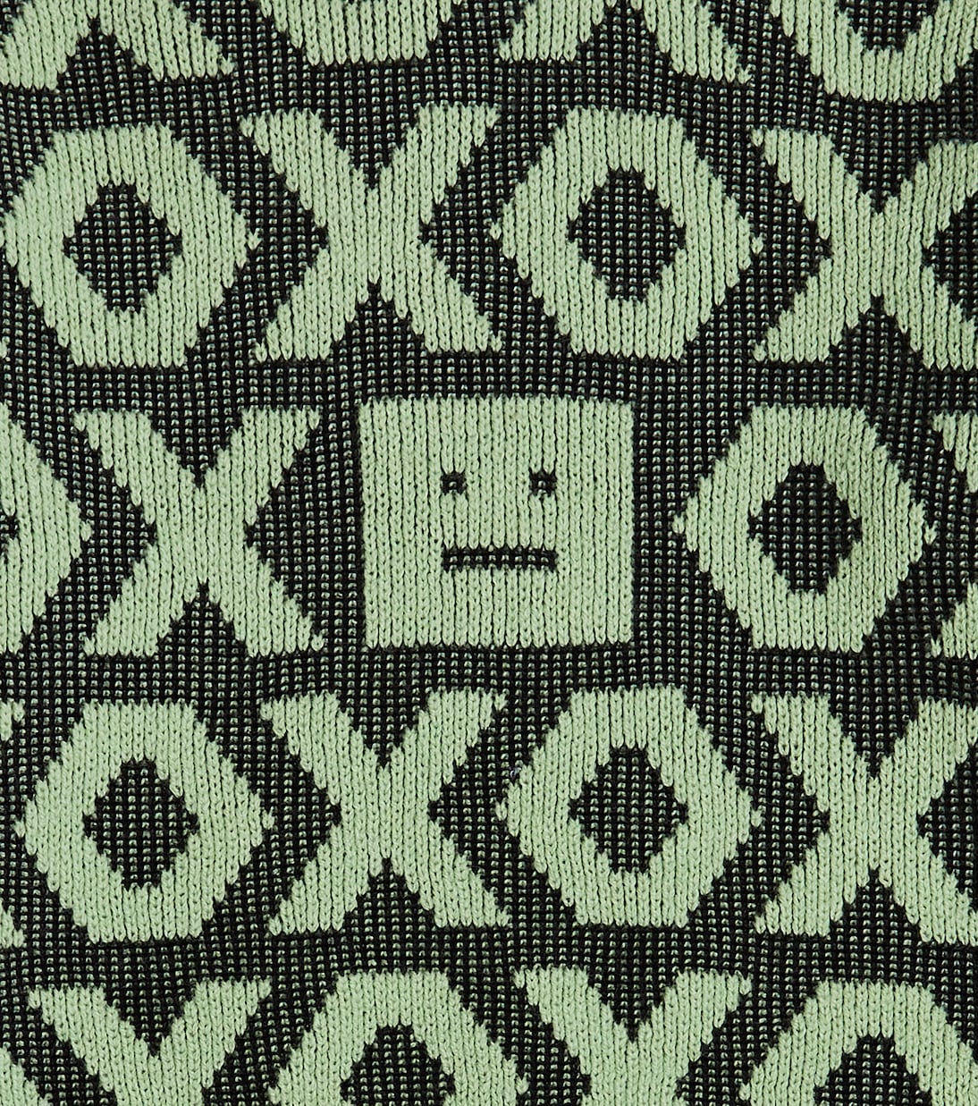Pullover in lana e cotone con logo | Acne Studios Kids