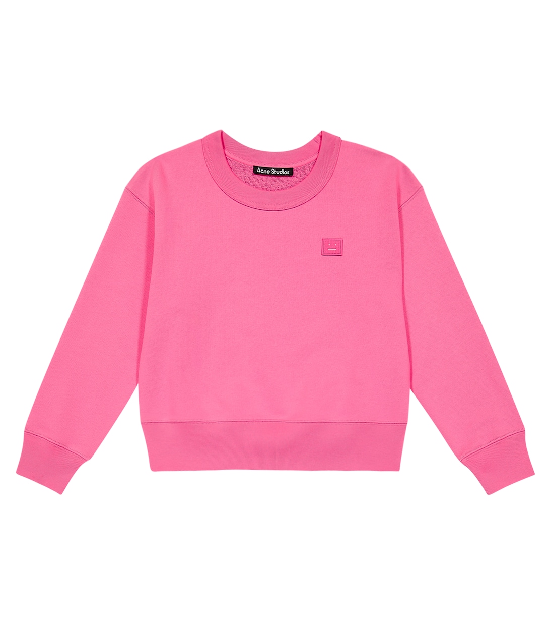 Felpa Mini Fairah Face in cotone | Acne Studios Kids