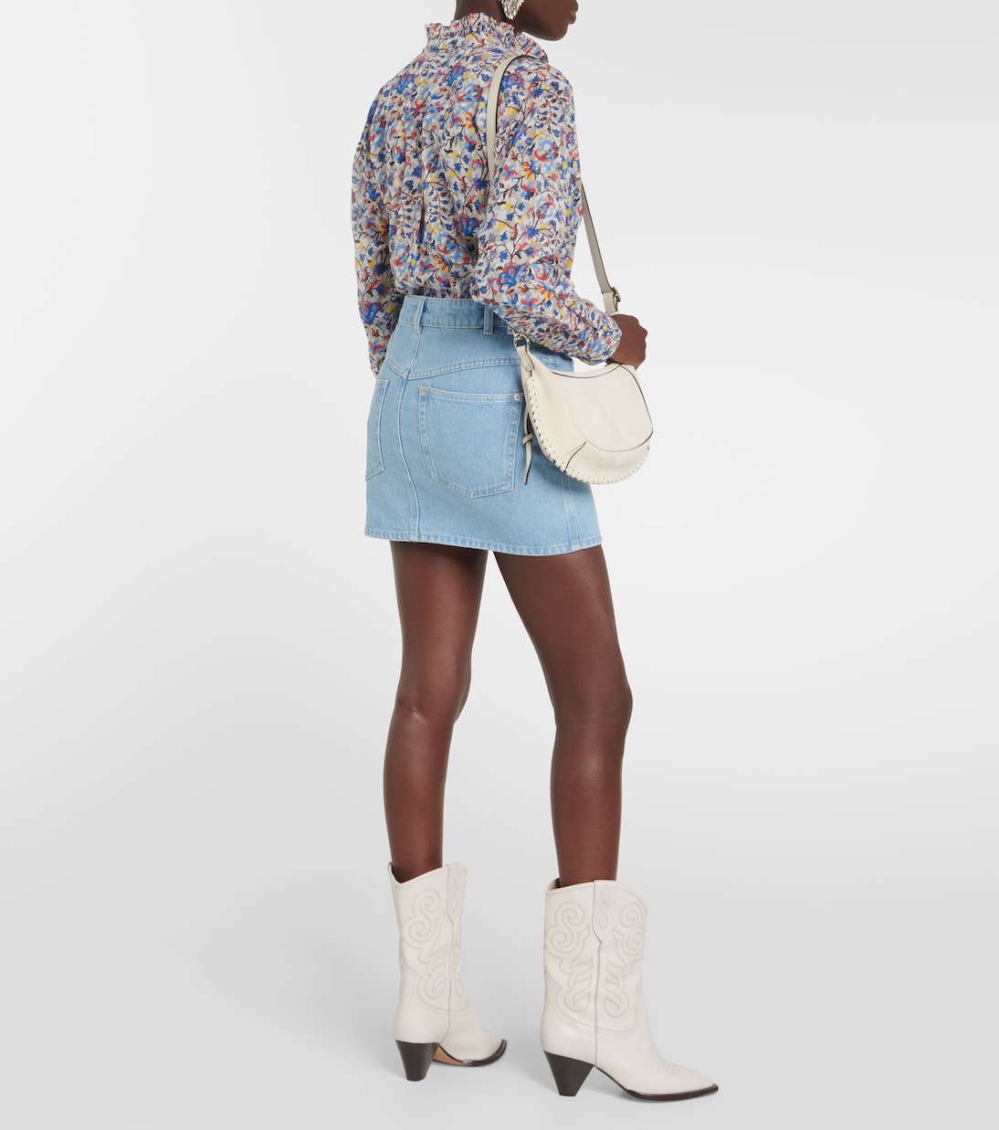 Mini-jupe Vesna en jean | Marant Etoile