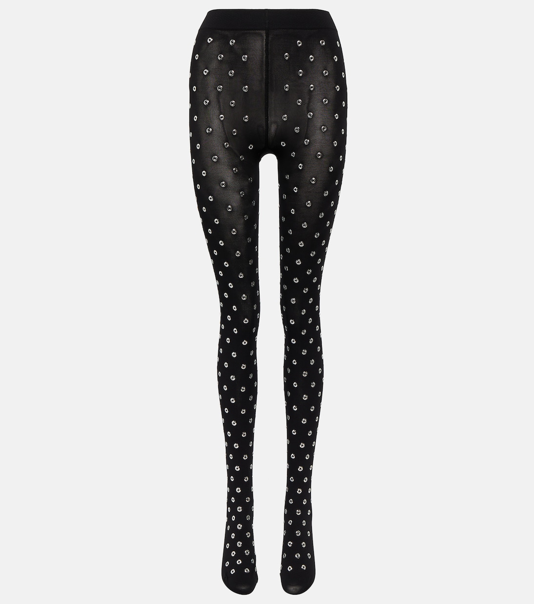 Studded high-rise tights  | Alaïa