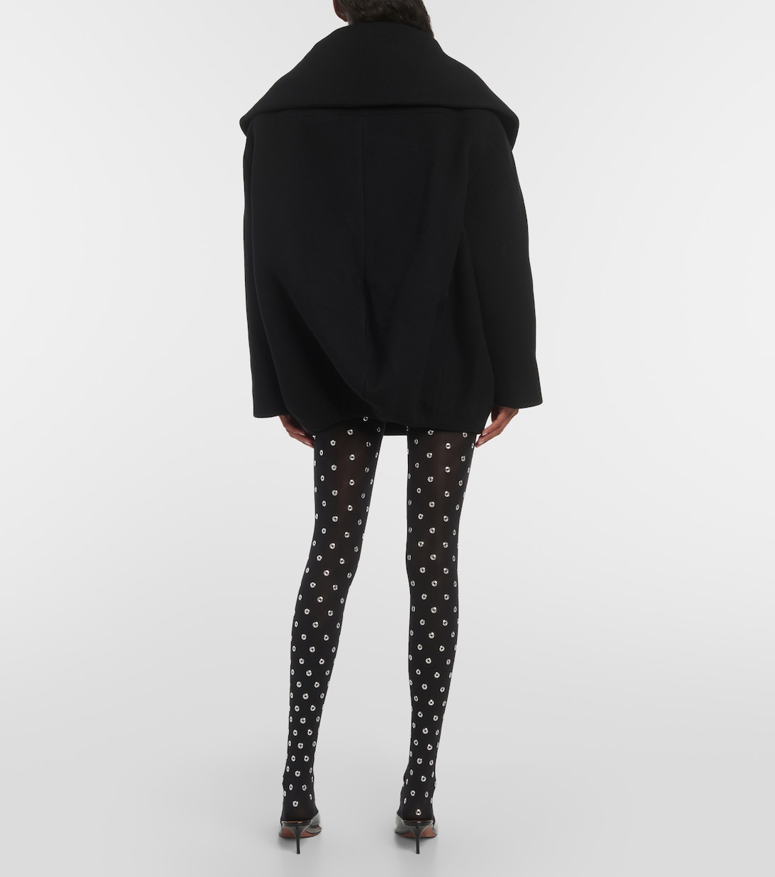 Studded high-rise tights  | Alaïa