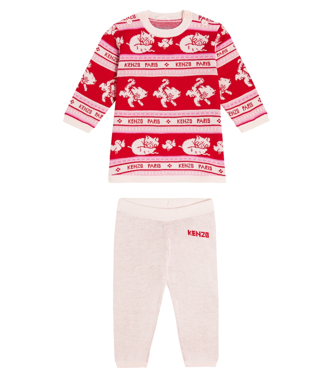 Baby - Felpa e pantaloni in cotone | Kenzo Kids