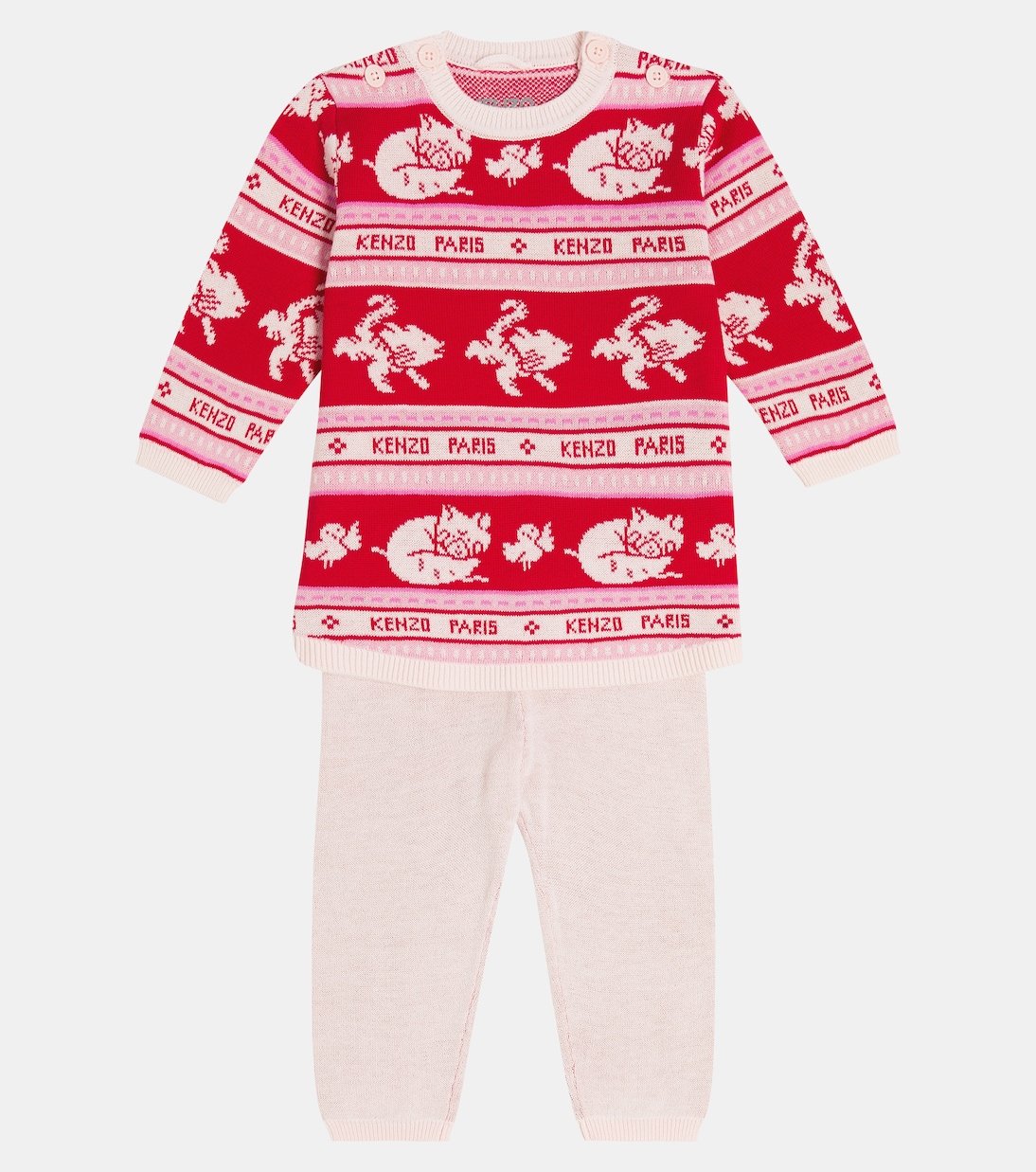 Baby - Felpa e pantaloni in cotone | Kenzo Kids