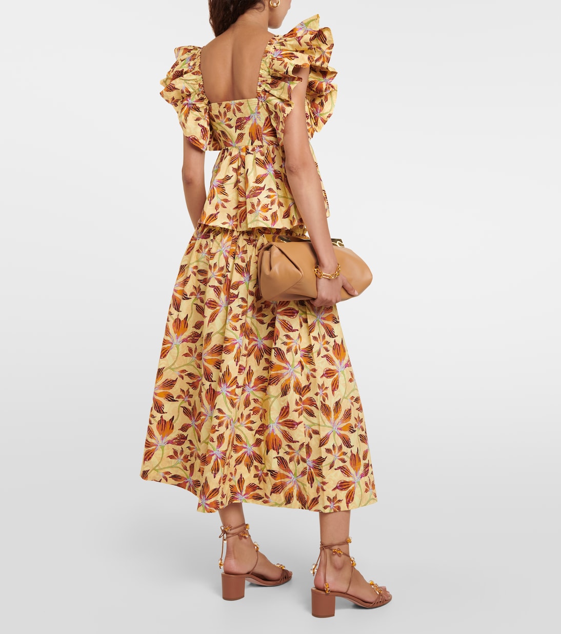 Romi floral cotton poplin top | Ulla Johnson
