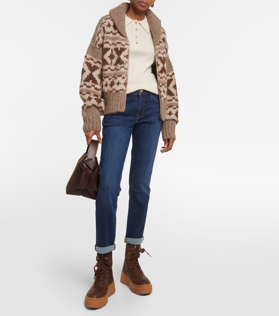Le Garcon mid-rise straight jeans | Frame