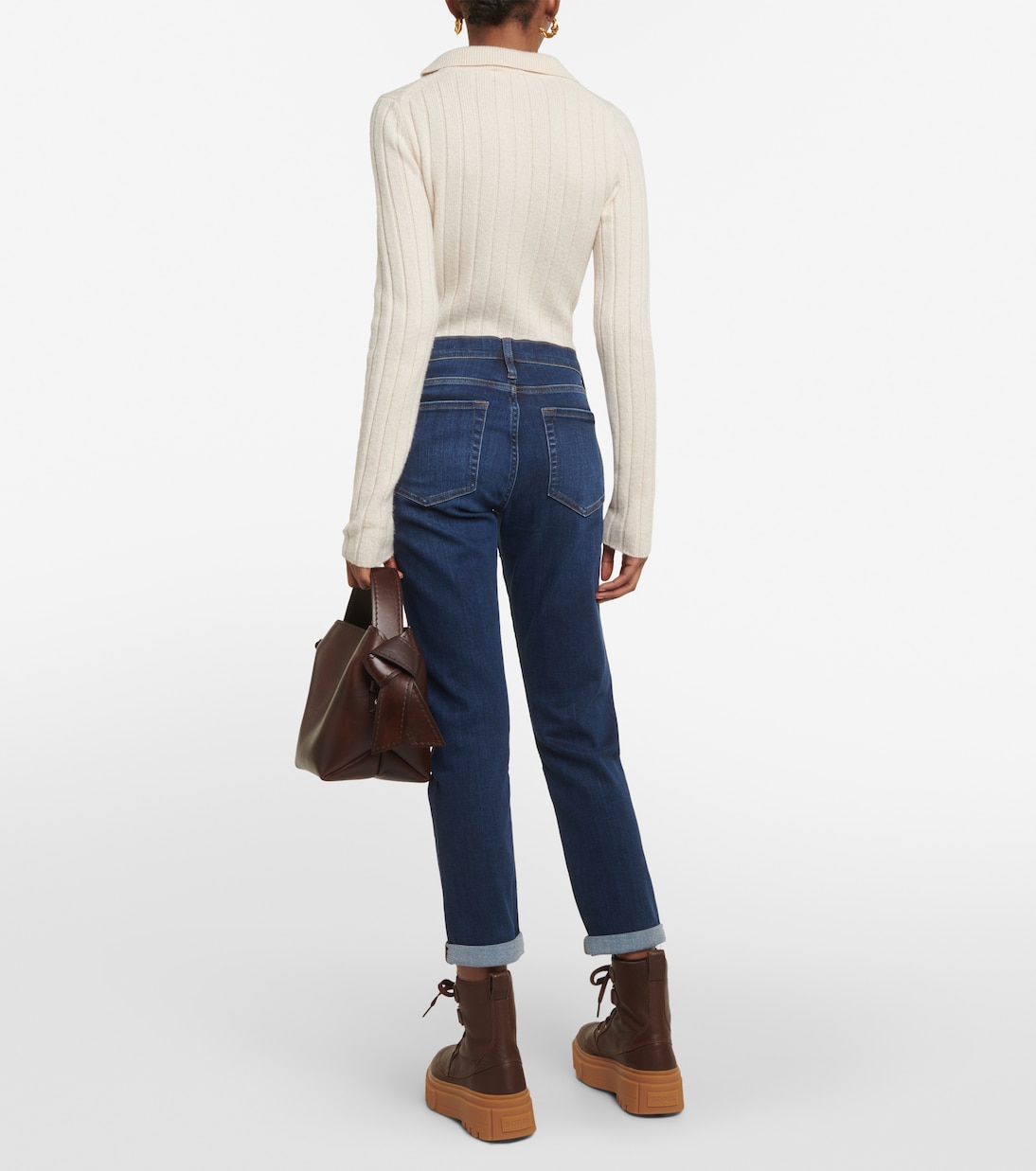 Le Garcon mid-rise straight jeans | Frame