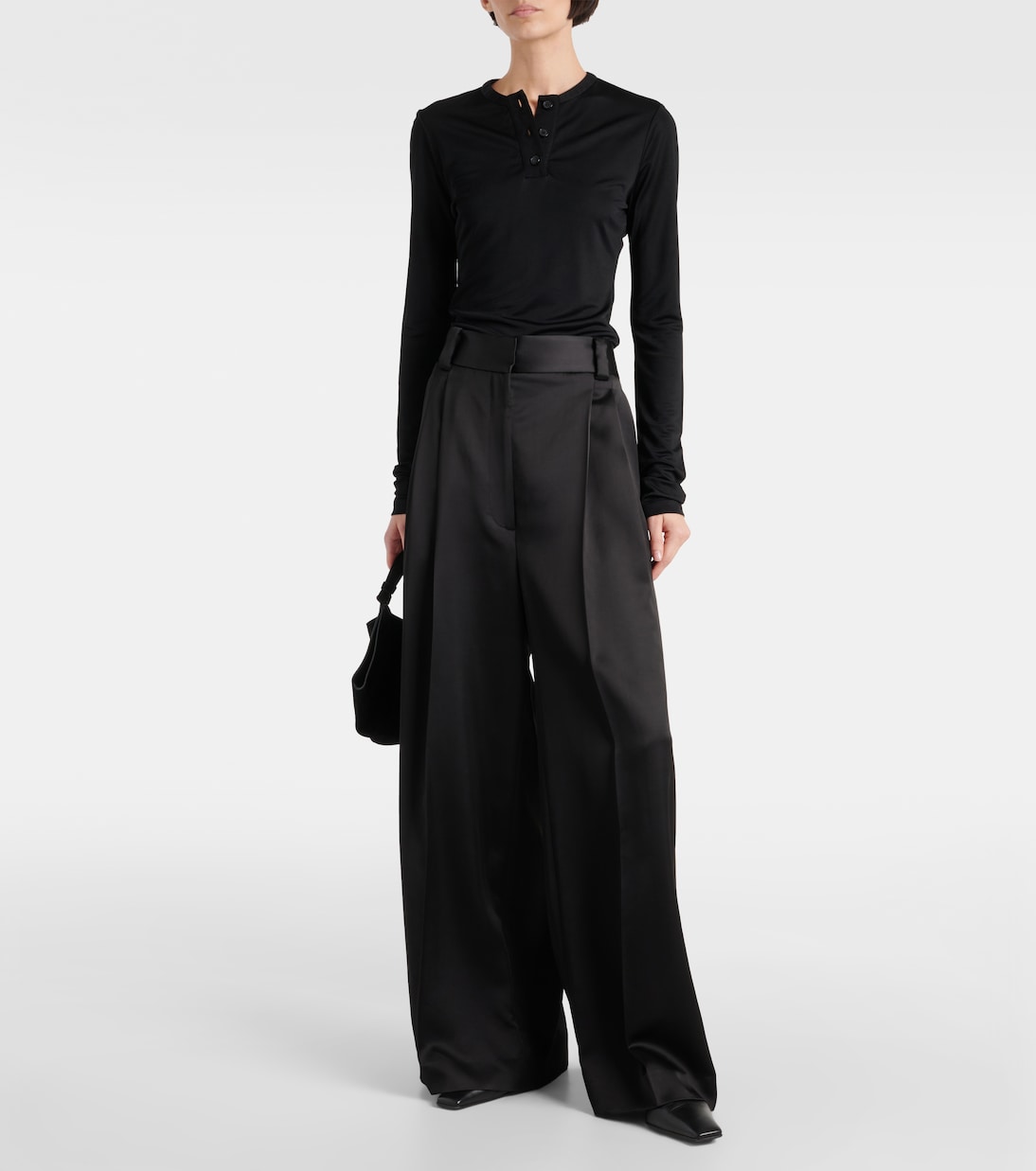 Simone pleated wide-leg pants | Khaite