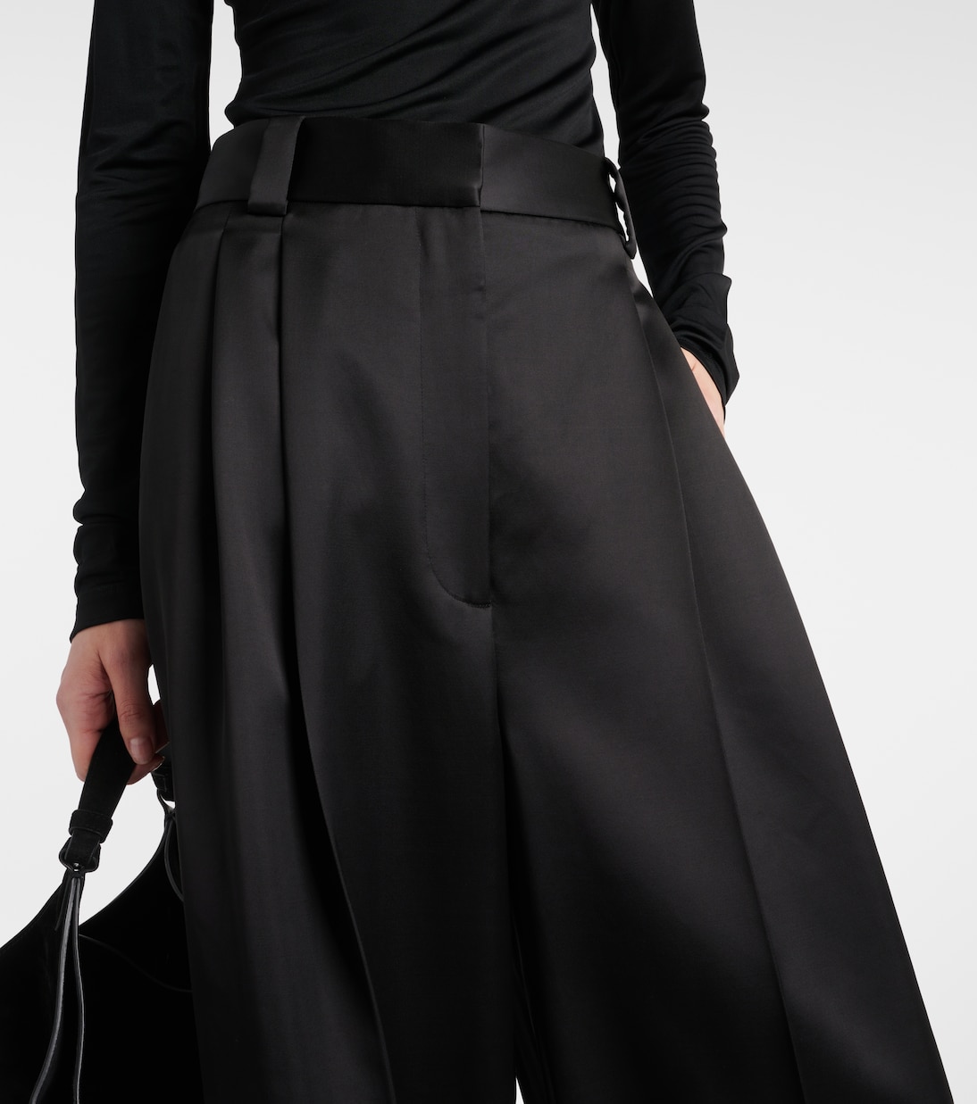 Simone pleated wide-leg pants | Khaite