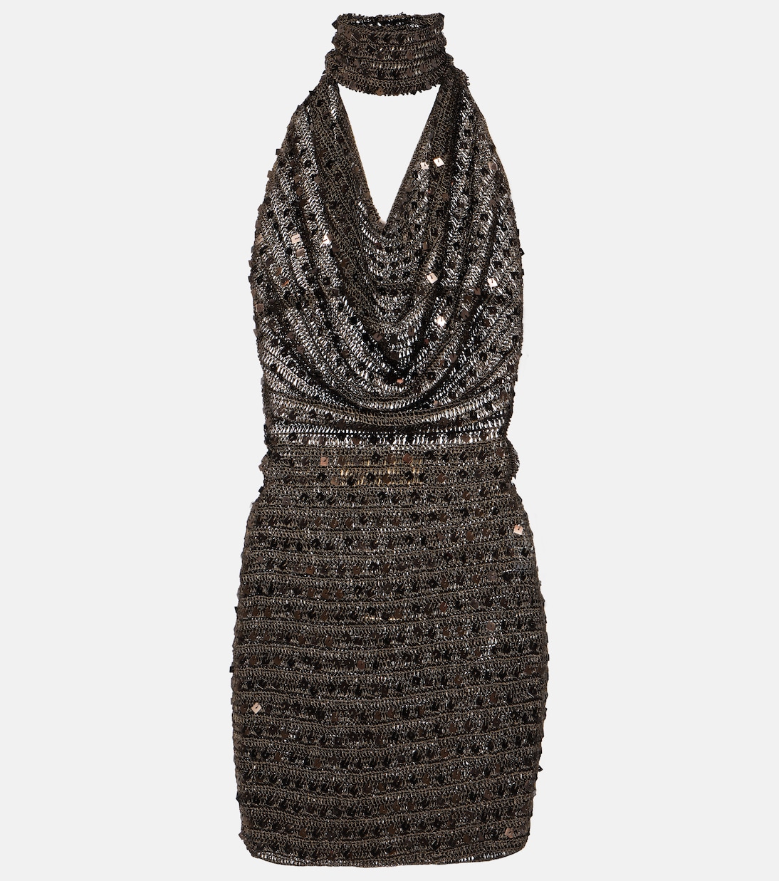 Tipo sequined halterneck minidress | Aya Muse