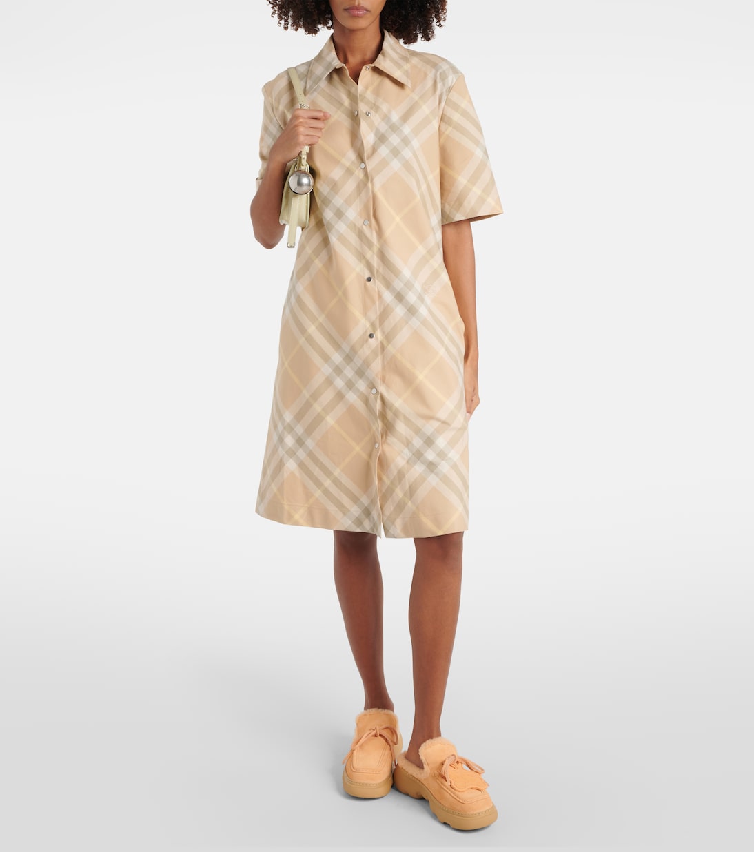 Mules Stony en daim | Burberry
