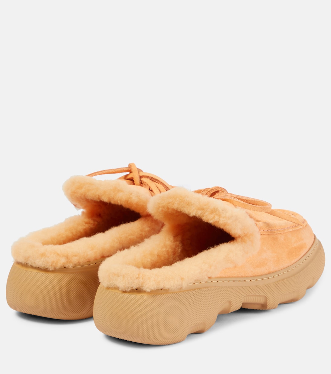 Mules Stony en daim | Burberry