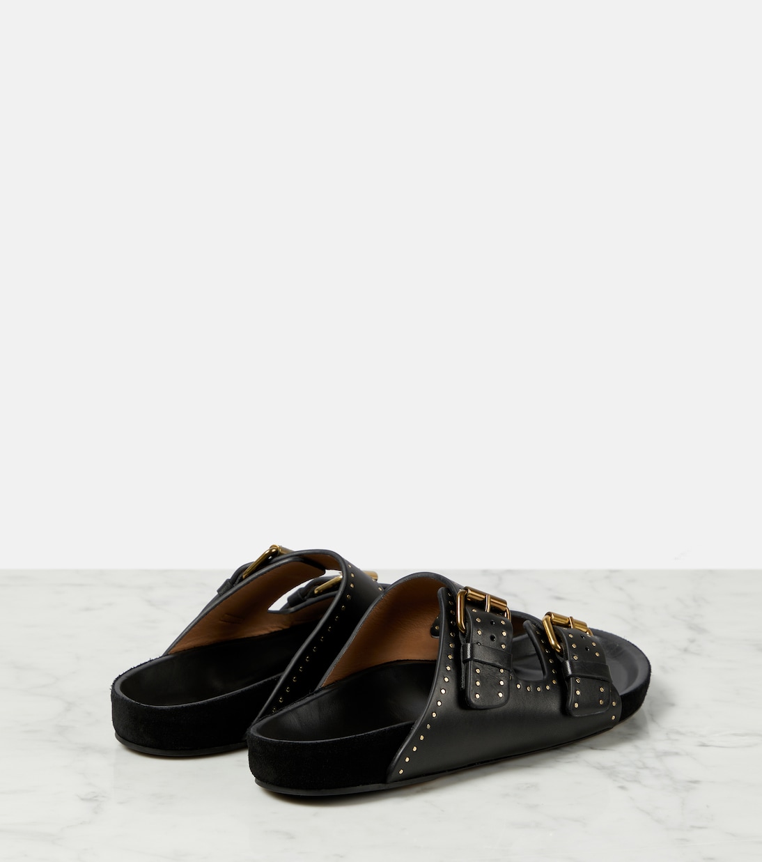 Lennyo leather slides | Isabel Marant