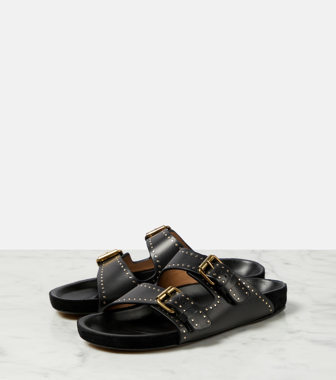 Lennyo leather slides | Isabel Marant