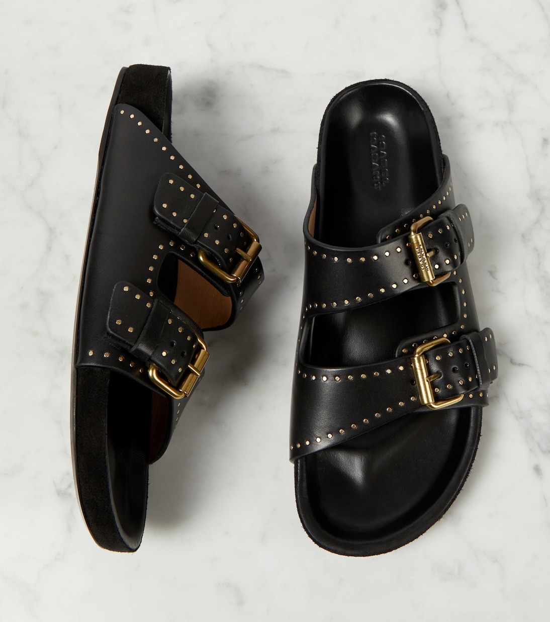 Lennyo leather slides | Isabel Marant