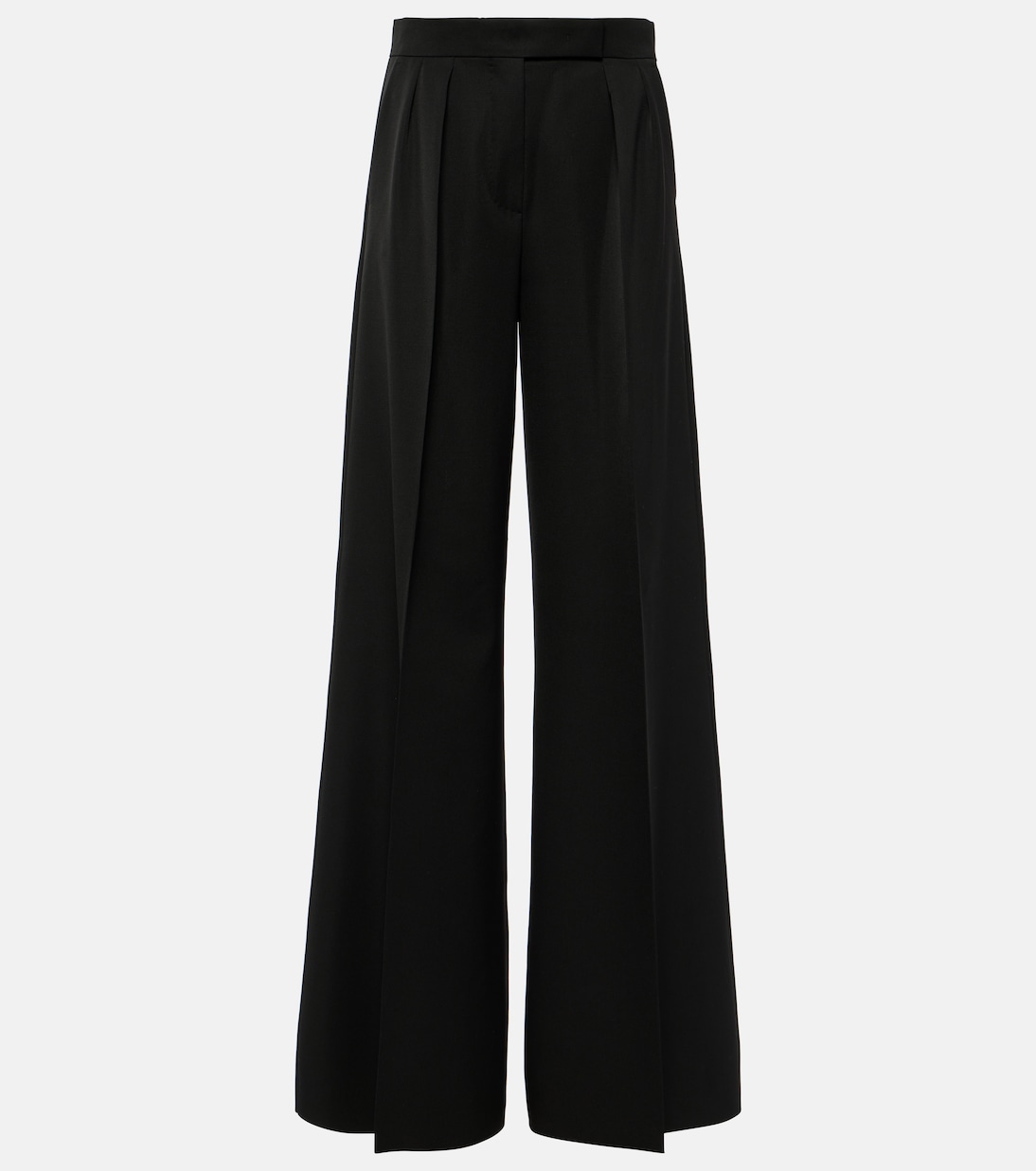 Pantalon ample Libbra en laine et mohair | Max Mara