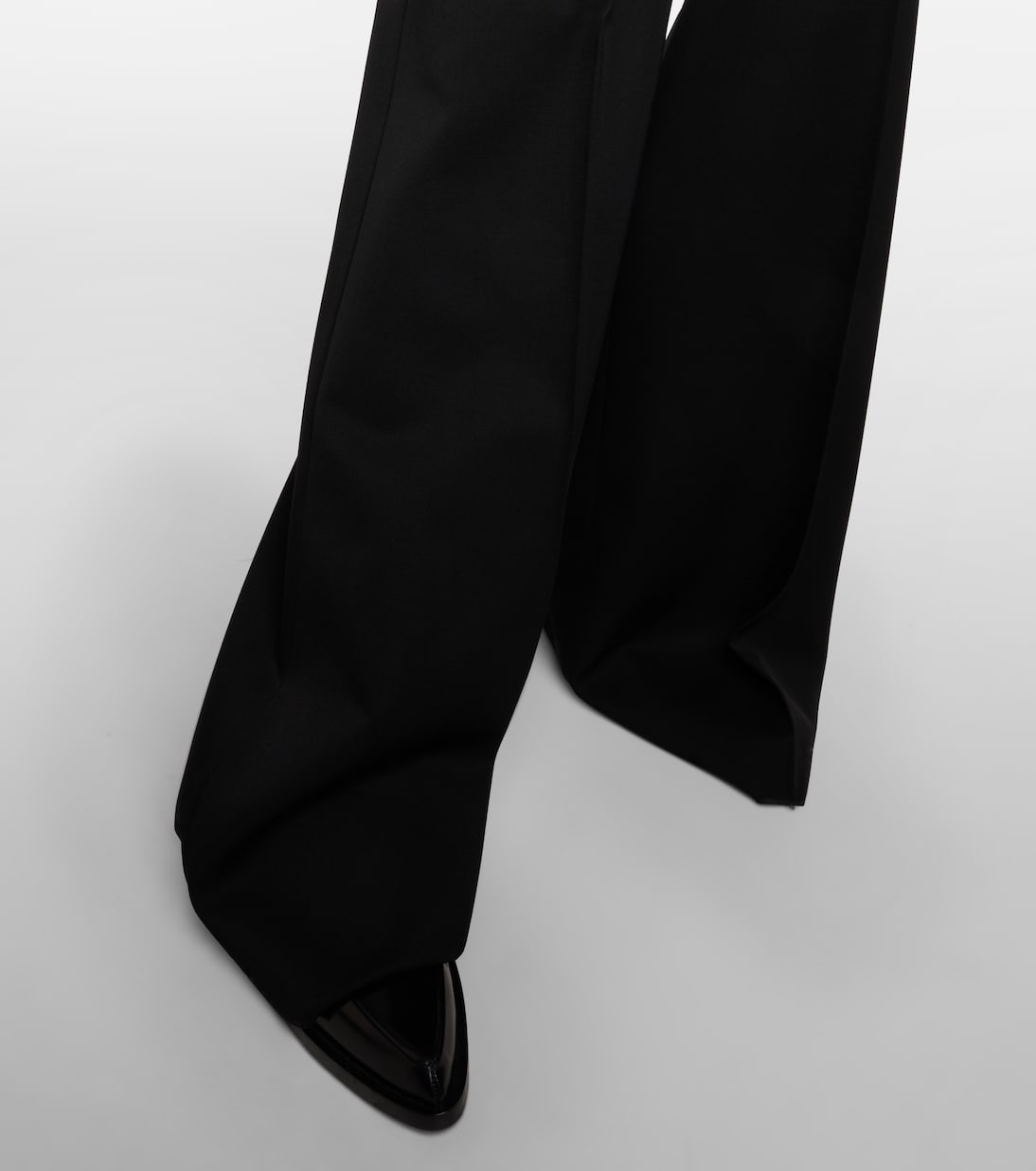 Pantalon ample Libbra en laine et mohair | Max Mara