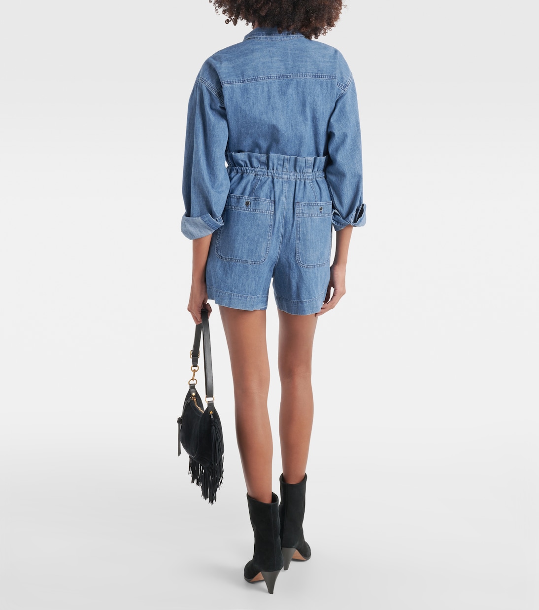 High-Rise Jeansshorts Ipolyte | Marant Etoile