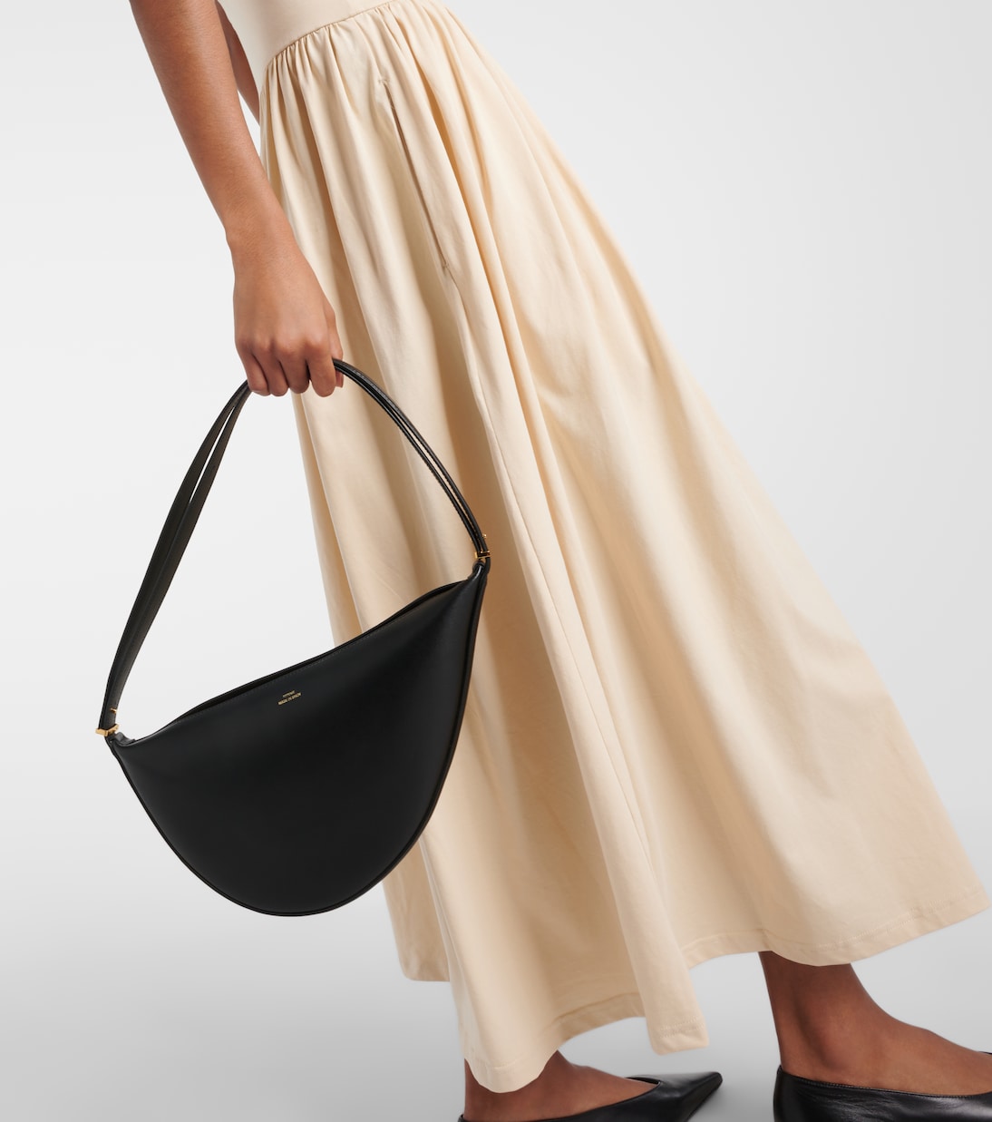 Borsa a spalla Scooped in pelle | Toteme