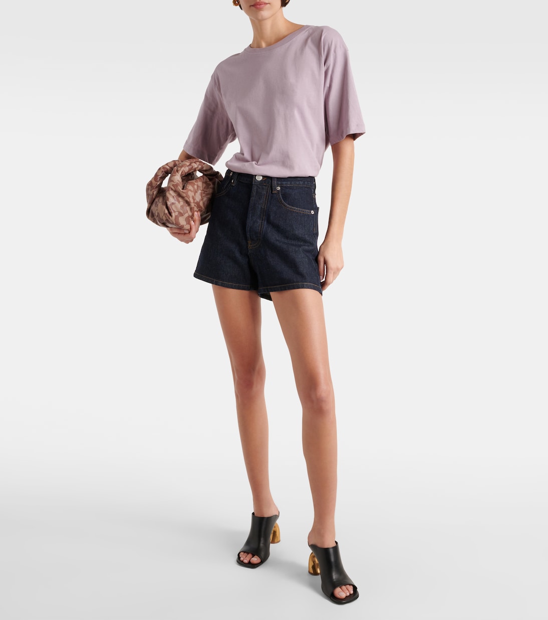 Shorts di jeans a vita alta | Dries Van Noten
