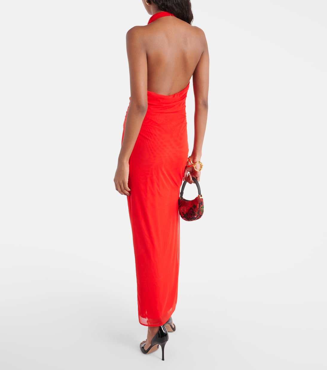 Jacques mesh maxi dress | SIR