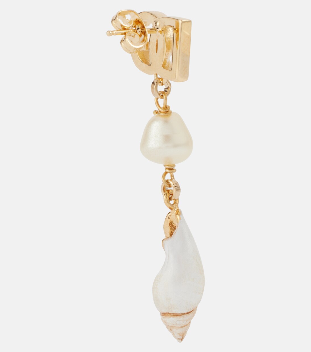 Boucles d’oreilles Capri DG à perles fantaisie | Dolce&Gabbana