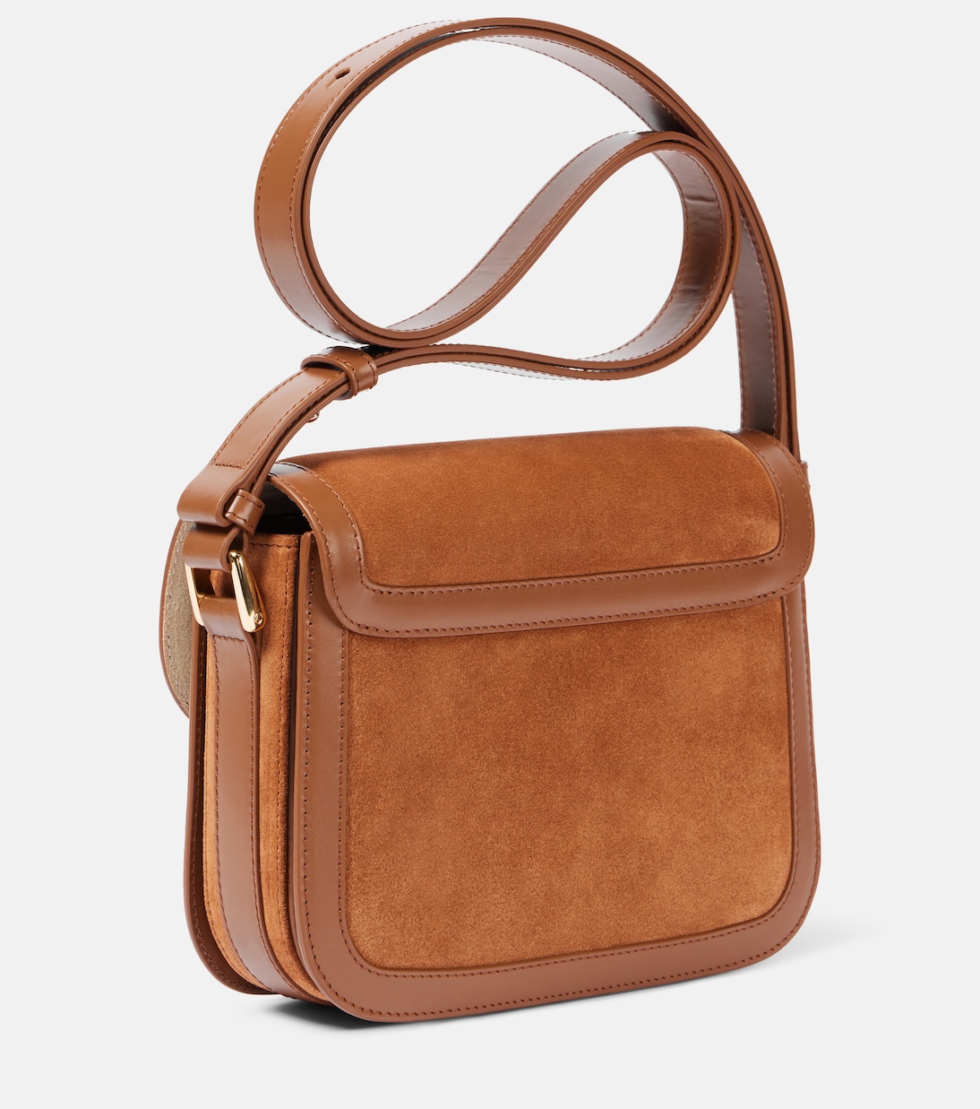 Sac Grace Small en cuir et daim | A.P.C.