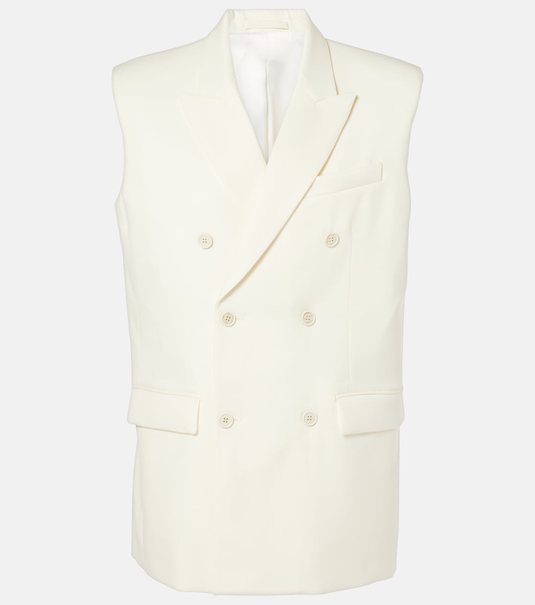 Weste aus Wolle | Wardrobe.NYC