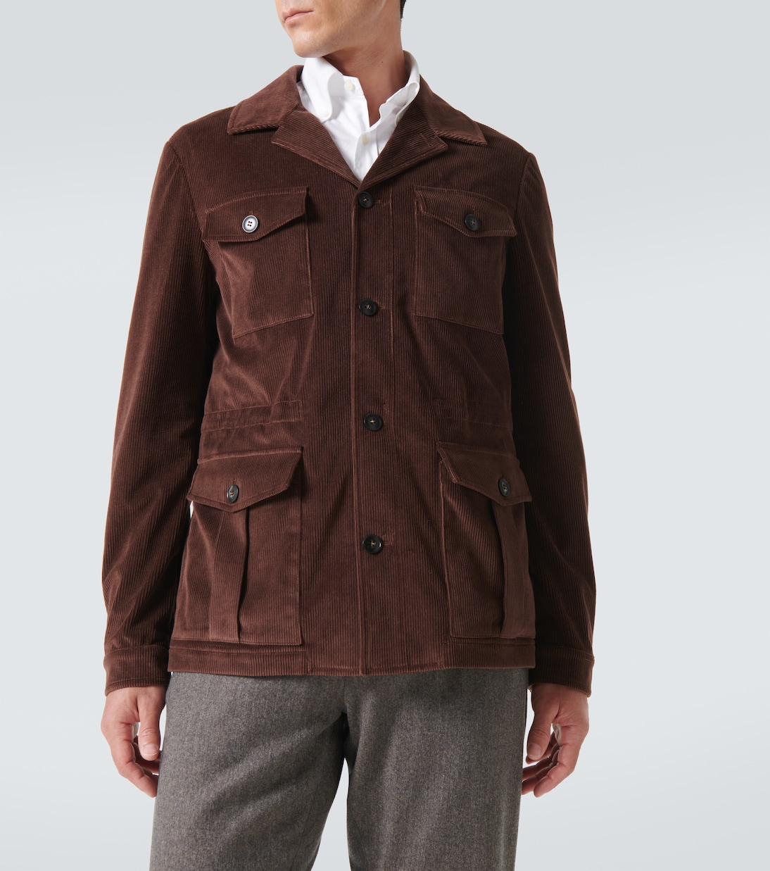 Wool and cashmere-blend jacket | Canali