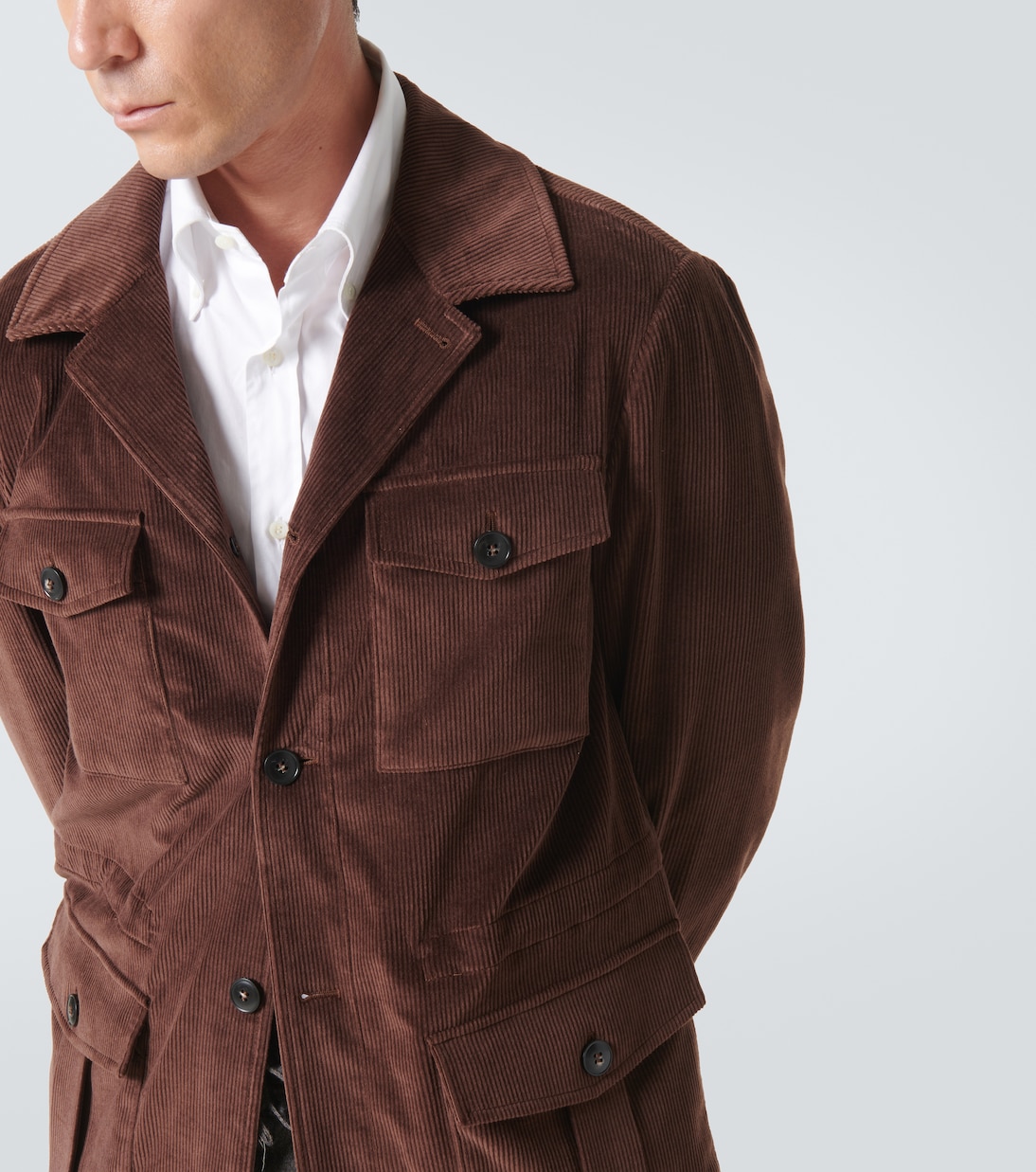 Wool and cashmere-blend jacket | Canali