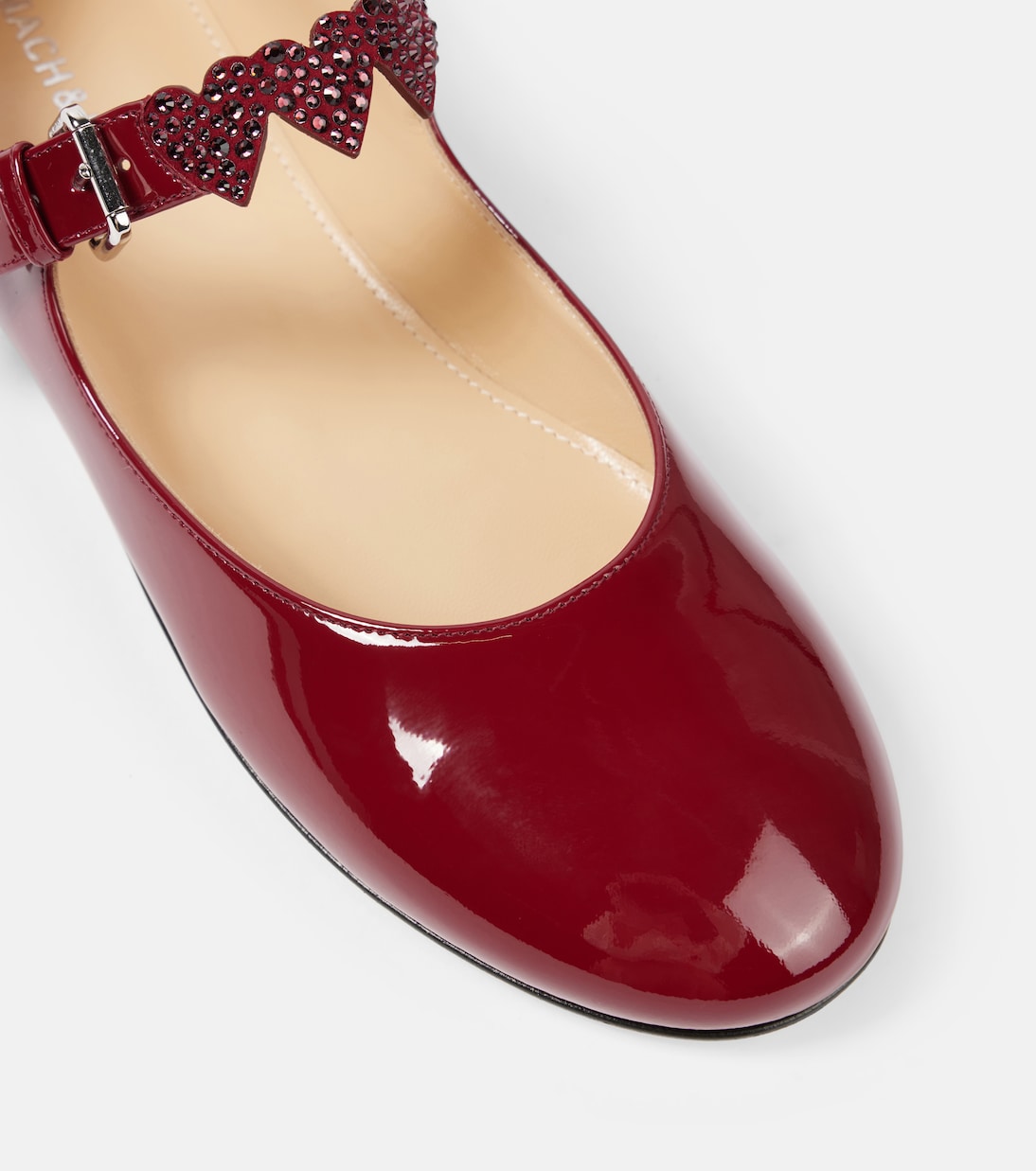 Bailarinas Mary Jane Petit Coeur de charol | Mach & Mach