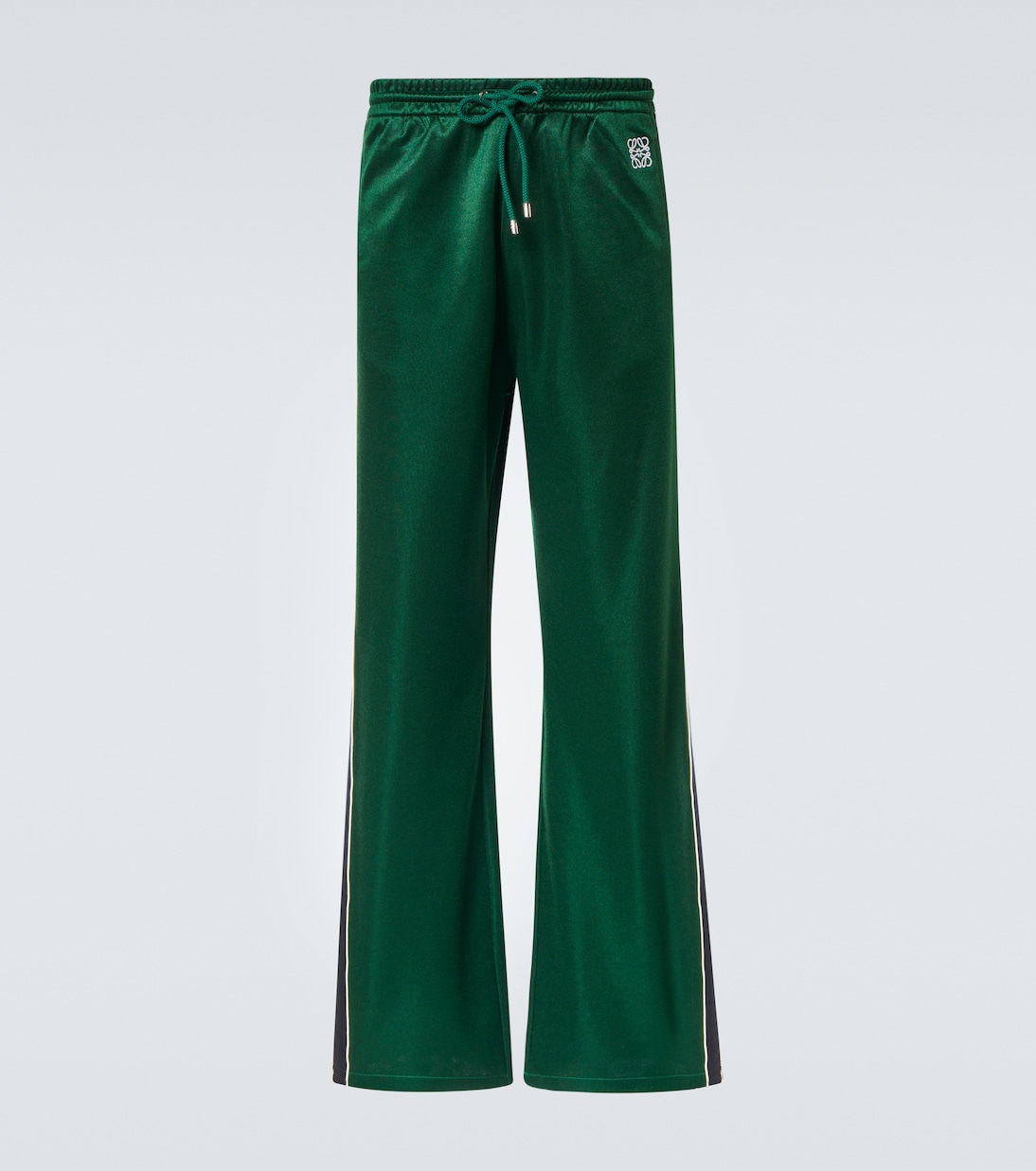 Green and red track pants shop