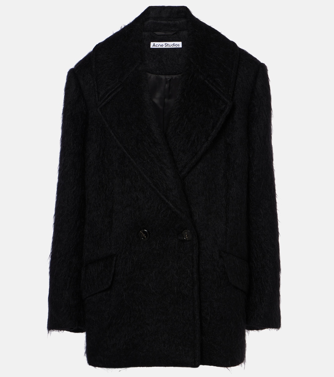 Opeala wool and mohair-blend coat | Acne Studios