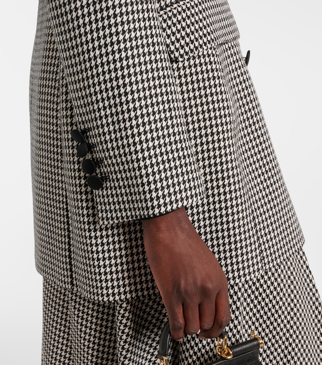 Houndstooth wool-blend blazer | Dolce&Gabbana