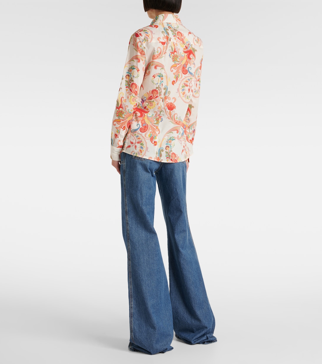 Camicia in misto cotone con stampa | Etro
