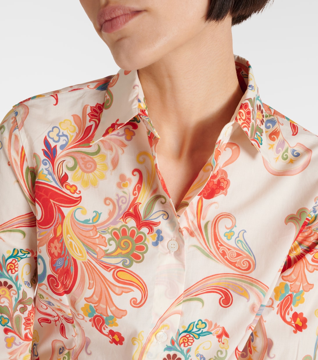 Camicia in misto cotone con stampa | Etro
