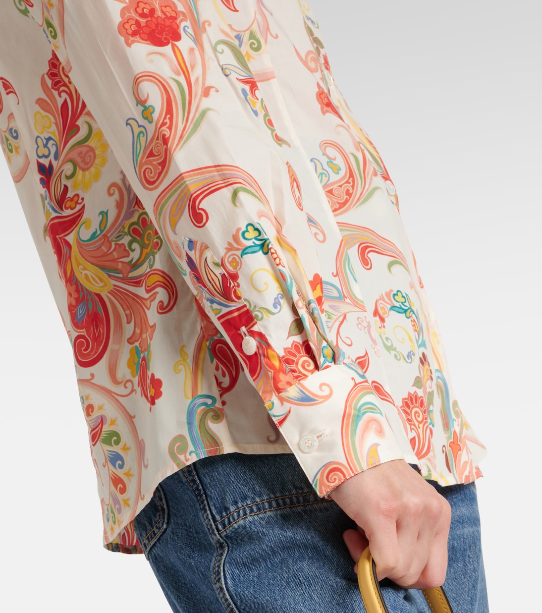Camicia in misto cotone con stampa | Etro