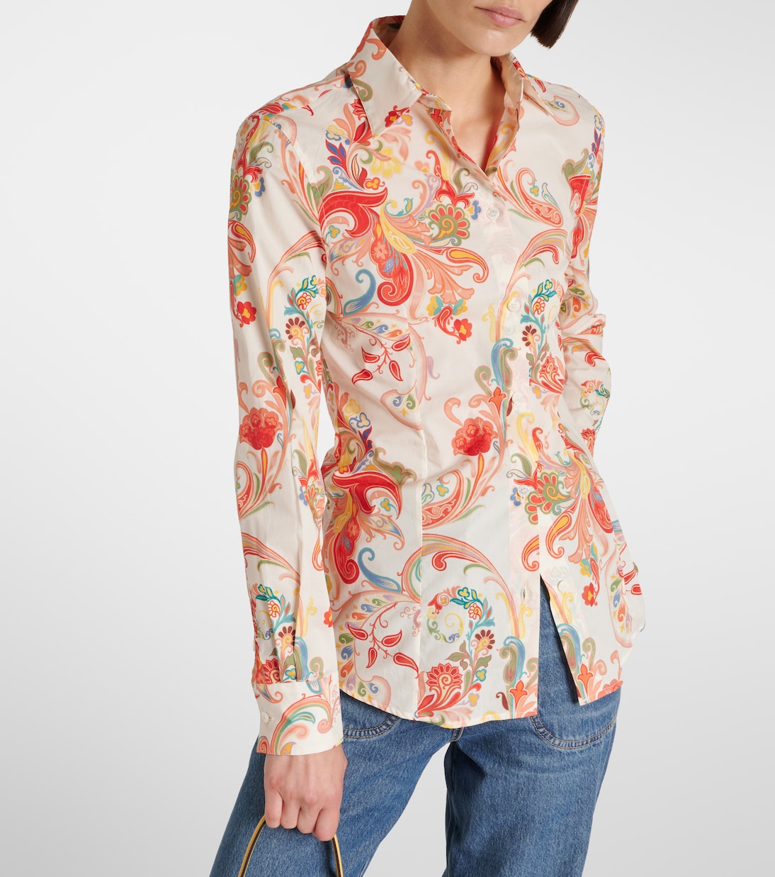 Camicia in misto cotone con stampa | Etro