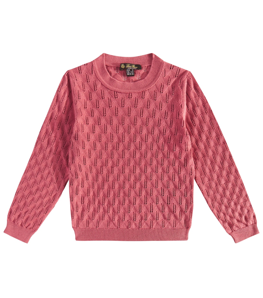 Pullover Jasmin in seta e cotone | Loro Piana Kids