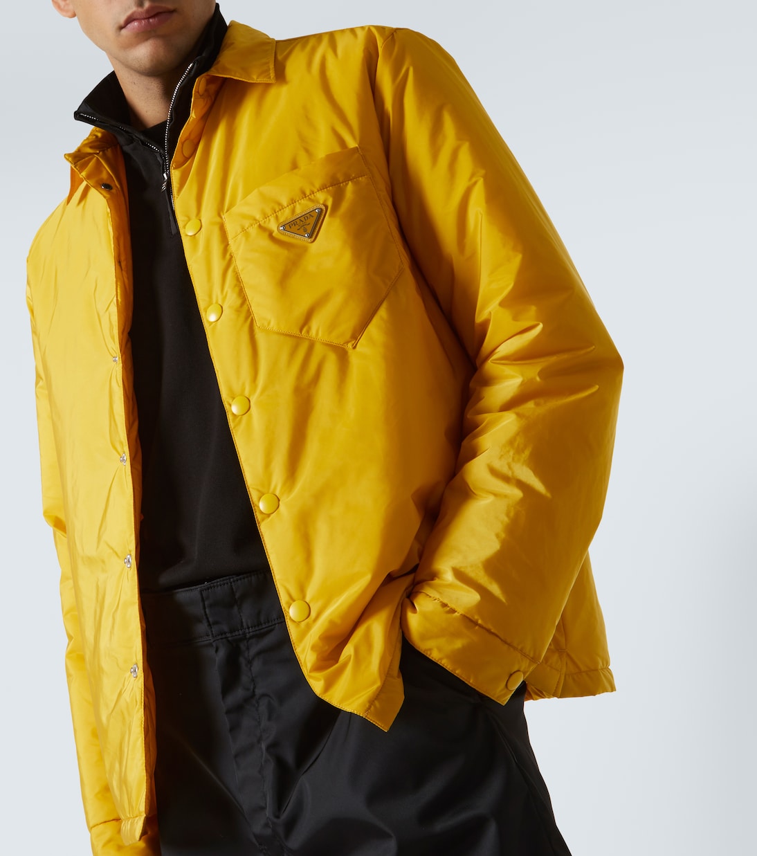 Hemdjacke aus Re-Nylon | Prada