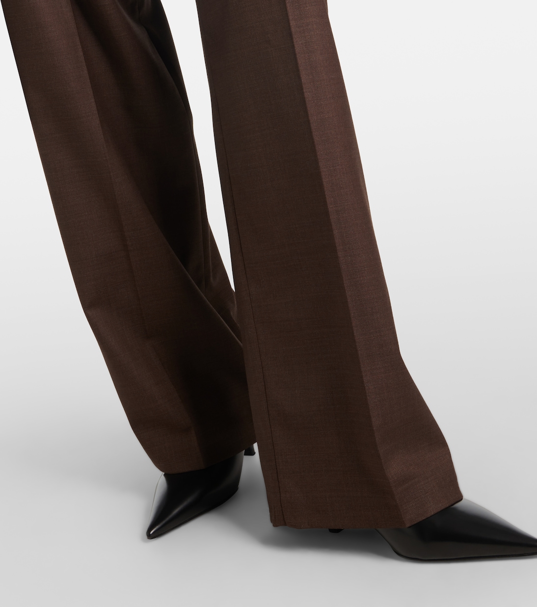 Pantaloni in lana a gamba larga | Magda Butrym