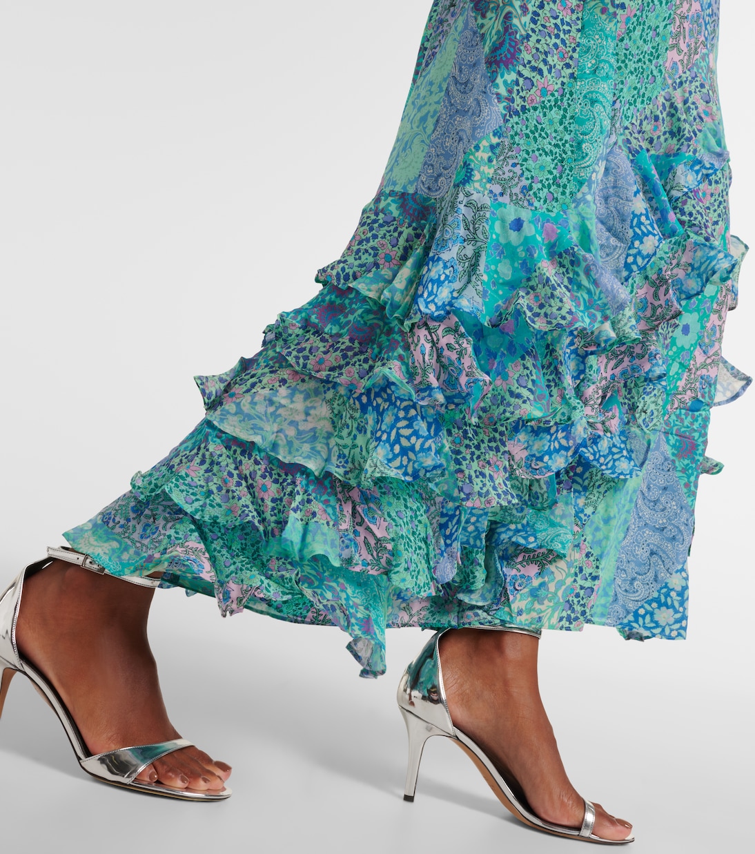 Midikleid Thanvi aus Seide | Rixo