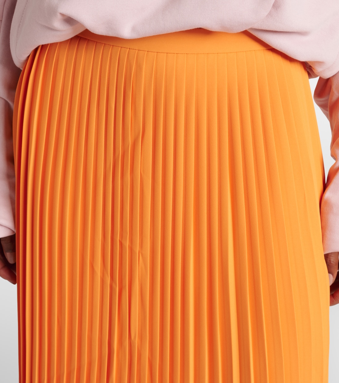 Falda midi plisada colorblock | Dries Van Noten