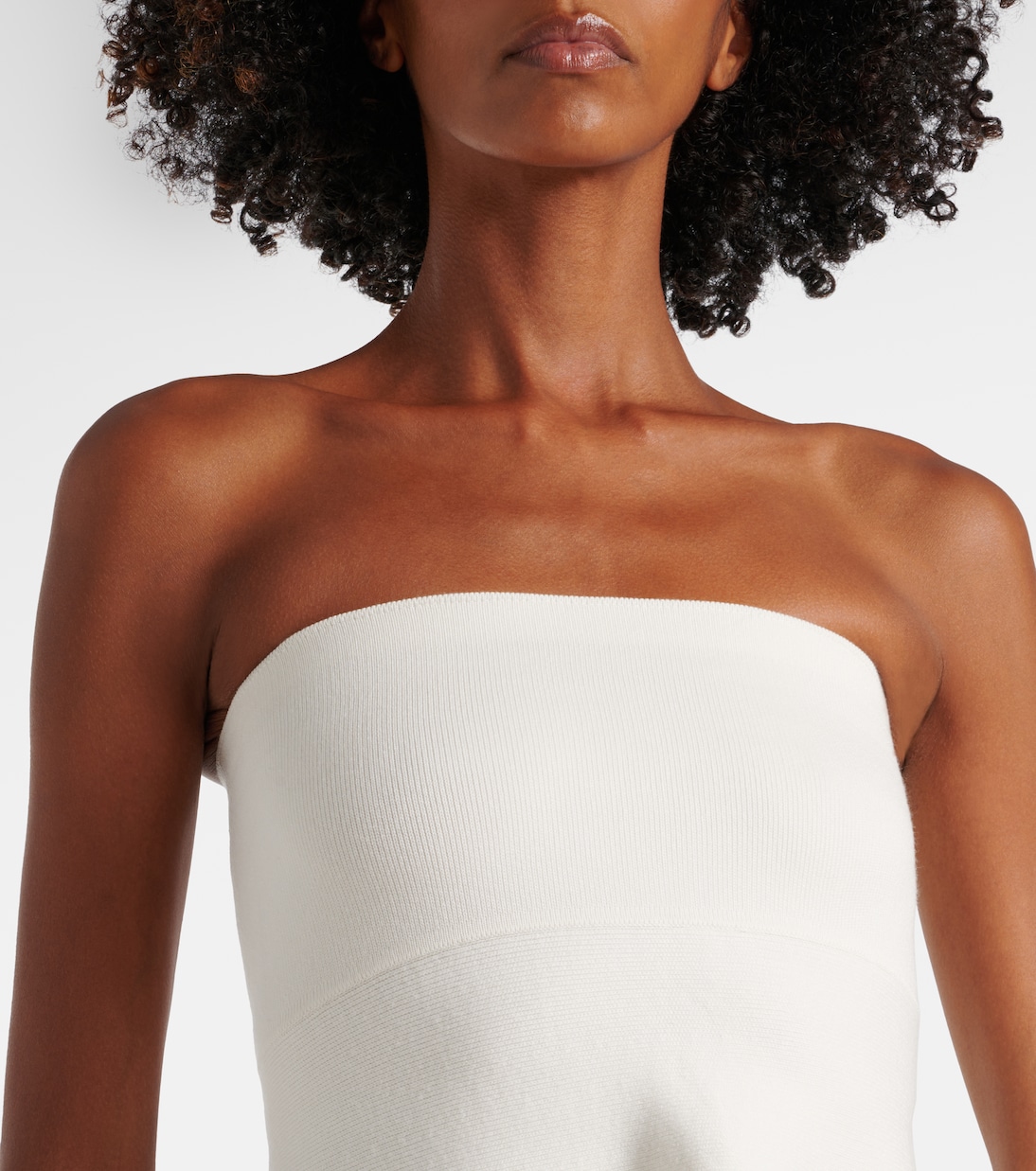 Agathe knitted peplum top | The Frankie Shop