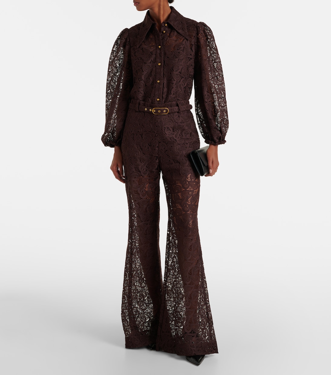 Lace flared pants | Zimmermann